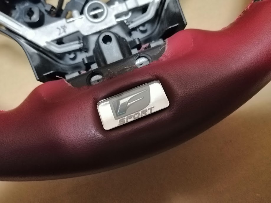 レクサス NX Fスポーツ 純正 ステアリング　RC IS CT NX _画像3
