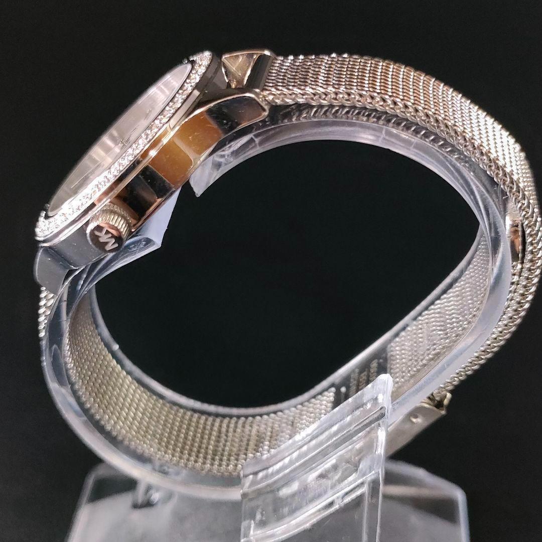 極美品 MICHAEL KORS　マイケルコース　ホワイト　レディース　腕時計