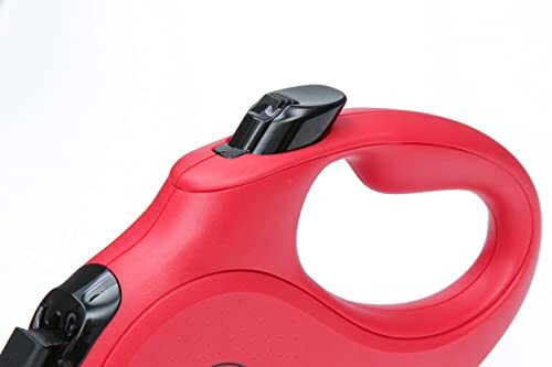 【即発送】VIPET 犬用リード5m 丈夫でもつれないワンボタンロックリリース (Sサイズ?RED)※北海道沖縄発送不可