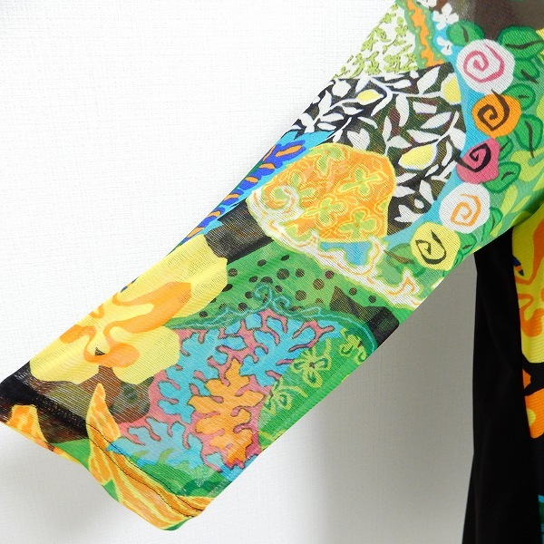 トクコのボタニカル柄チュニック ZOZO限定】ボタニカル刺繍シアーチュニック（チュニック