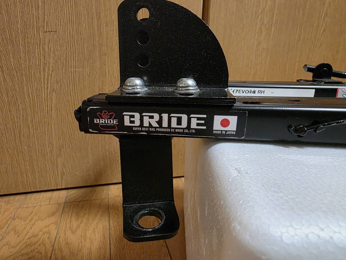  б/у *BRIDE Lancer Evolution 7.8.9 CT9A водительское сиденье правый направляющие движения сидений bride FG модель 