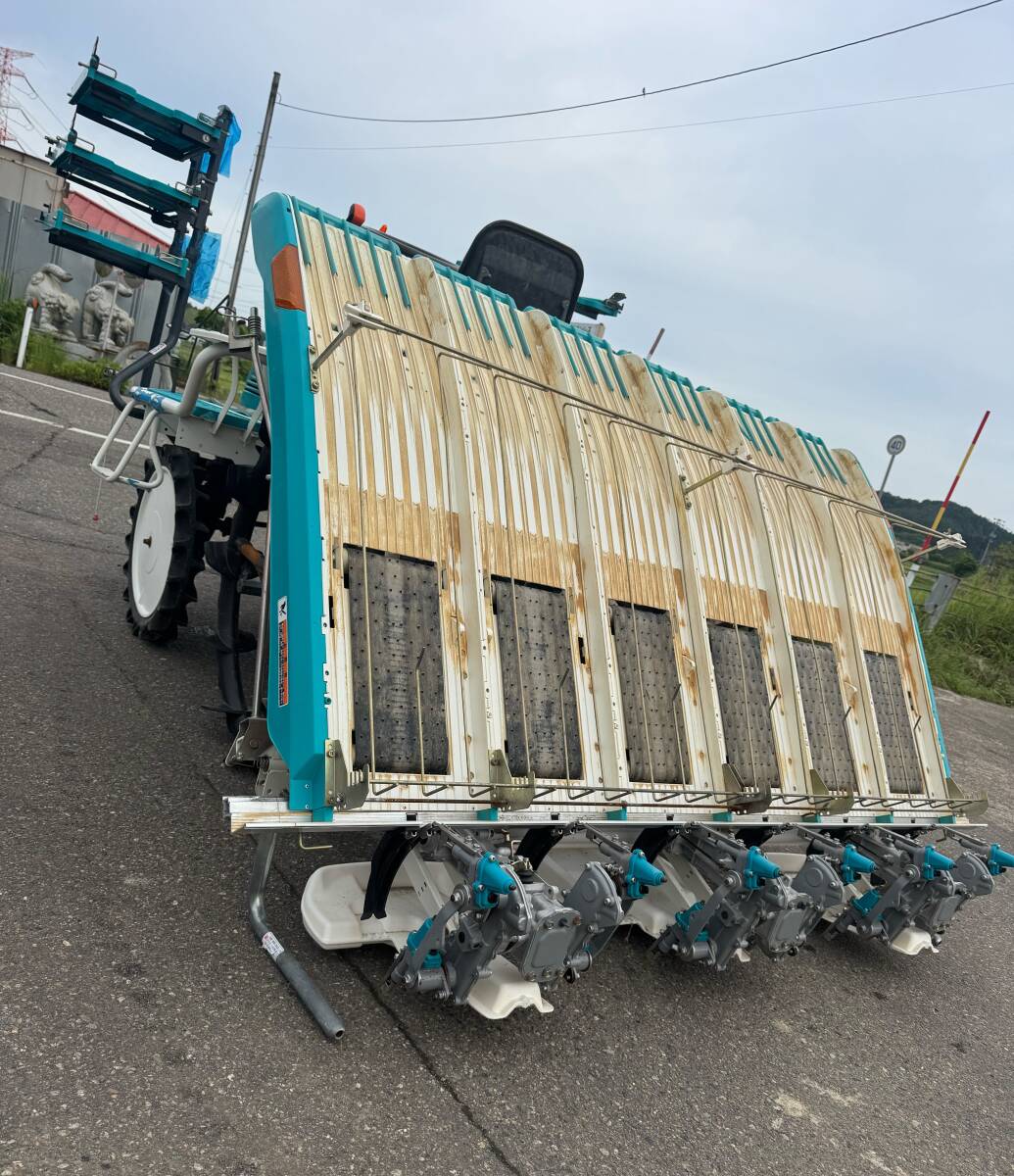  Kubota пересадка риса машина NSU65 6 статья . Niigata префектура * рабочее состояние подтверждено 