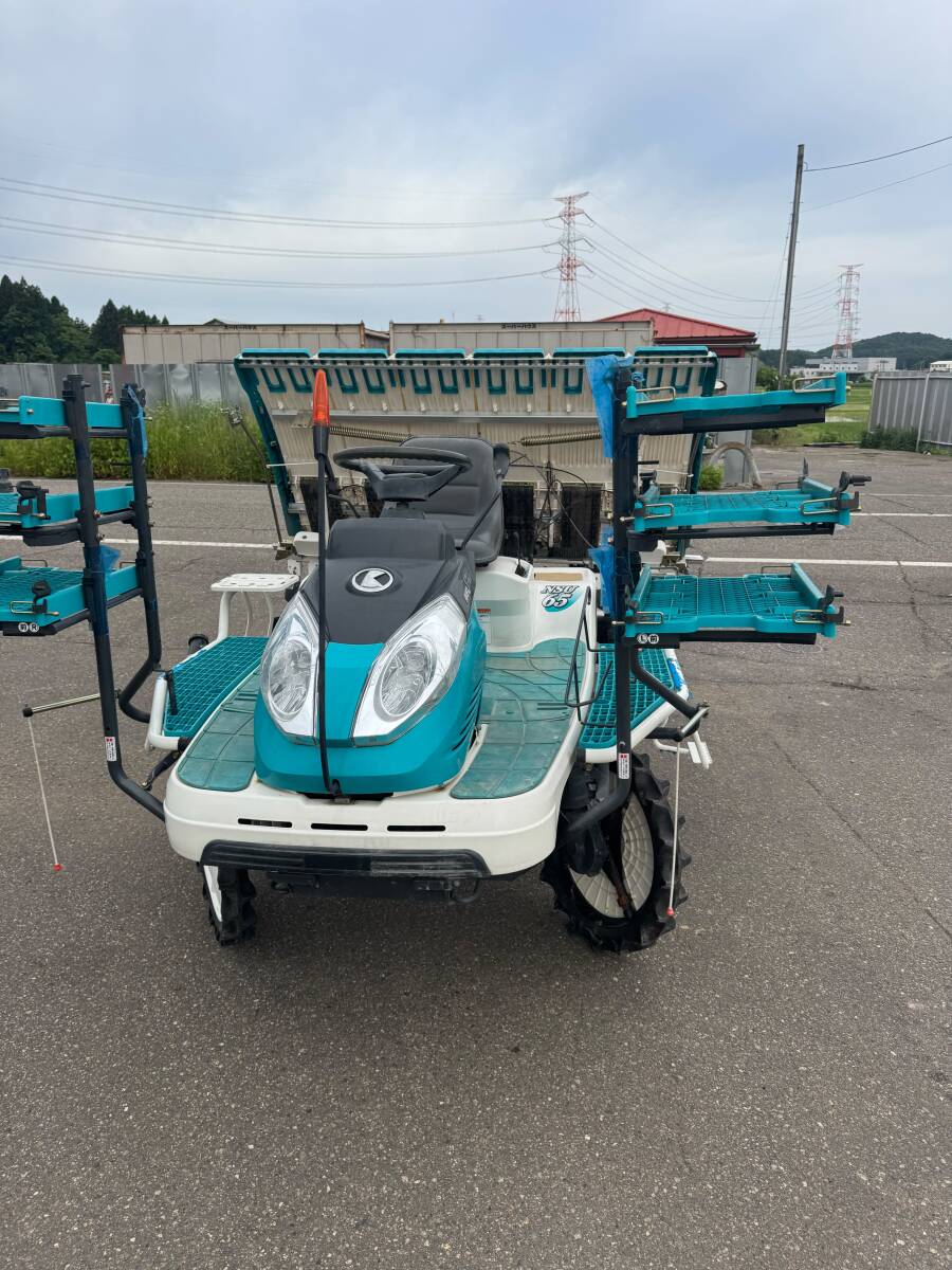  Kubota пересадка риса машина NSU65 6 статья . Niigata префектура * рабочее состояние подтверждено 