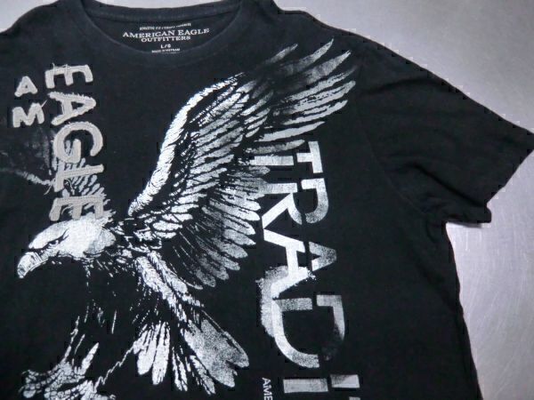 H04 【AMERICAN EAGLE】美品/ L /特大 アメリカンイーグル　Tシャツ/半袖/大きいサイズ