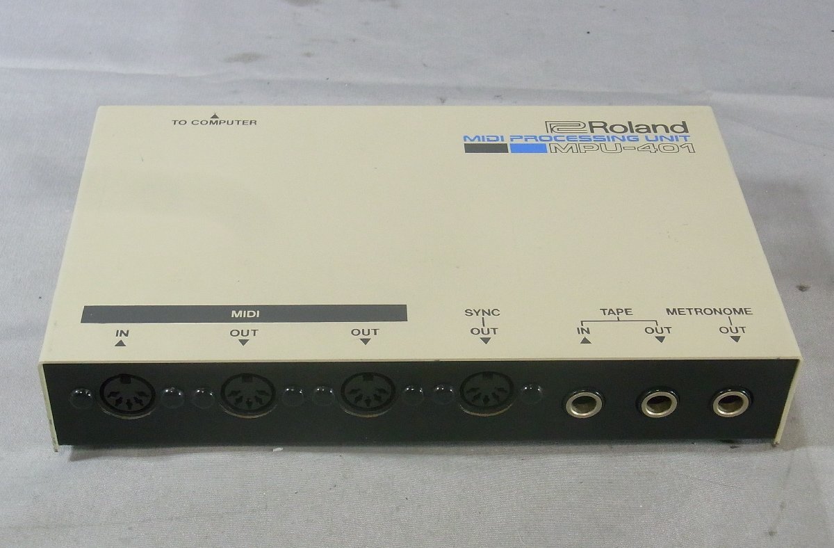 B45141 O-03041 Roland MPU-401 MIDIプロセッシングユニット ジャンク