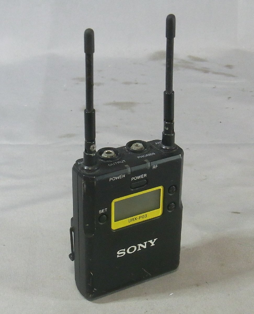 B45145 O-03461 Sony ワイヤレスマイクロホン URX-P03 ジャンク