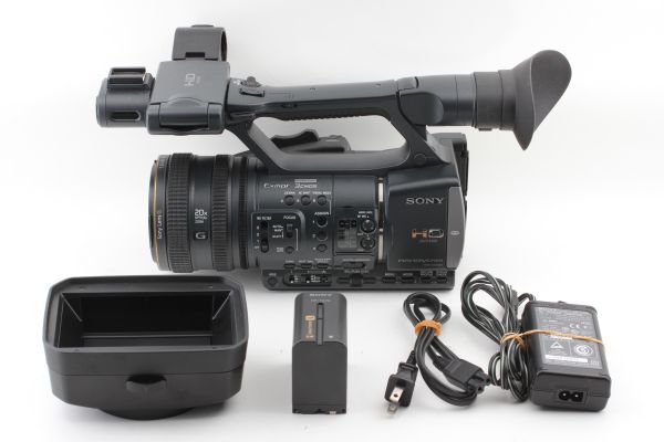 SONY HDR-AX2000 業(yè)務(wù)用 デジタルビデオカメラ ハンディカム バッテリー 充電器 セット ソニー 中古 送料無(wú)料 ジャンク 00317
