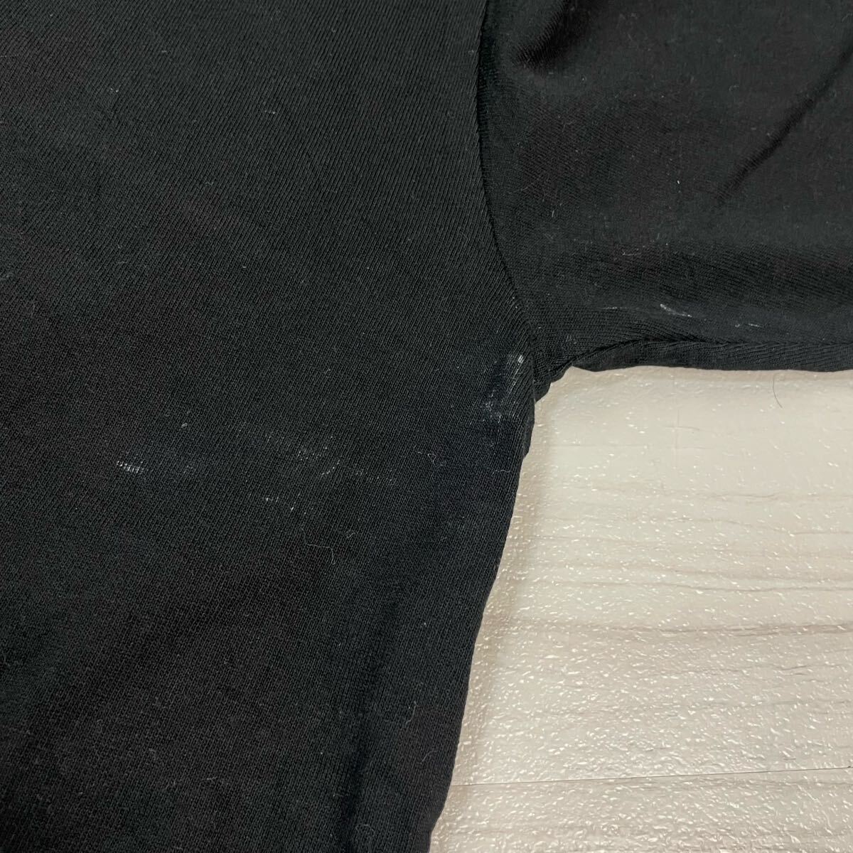 (SK0609) PRO CLUB Pro Club короткий рукав футболка футболка вырез лодочкой cut and sewn хлопок heavy унция Street одноцветный T черный XL