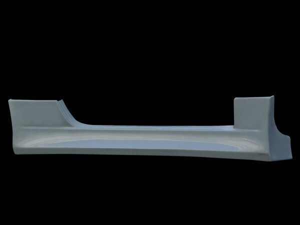 シルビア S14 サイドステップ 后期 エアロ FRP 未涂裝 社外品 左右セット SILVIA 日産 ニッサン NISSAN
