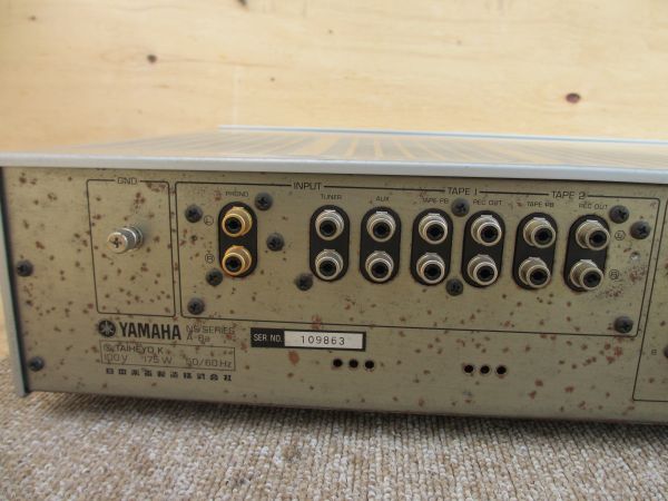  Yamaha усилитель A-6a Junk включая доставку YAMAHA