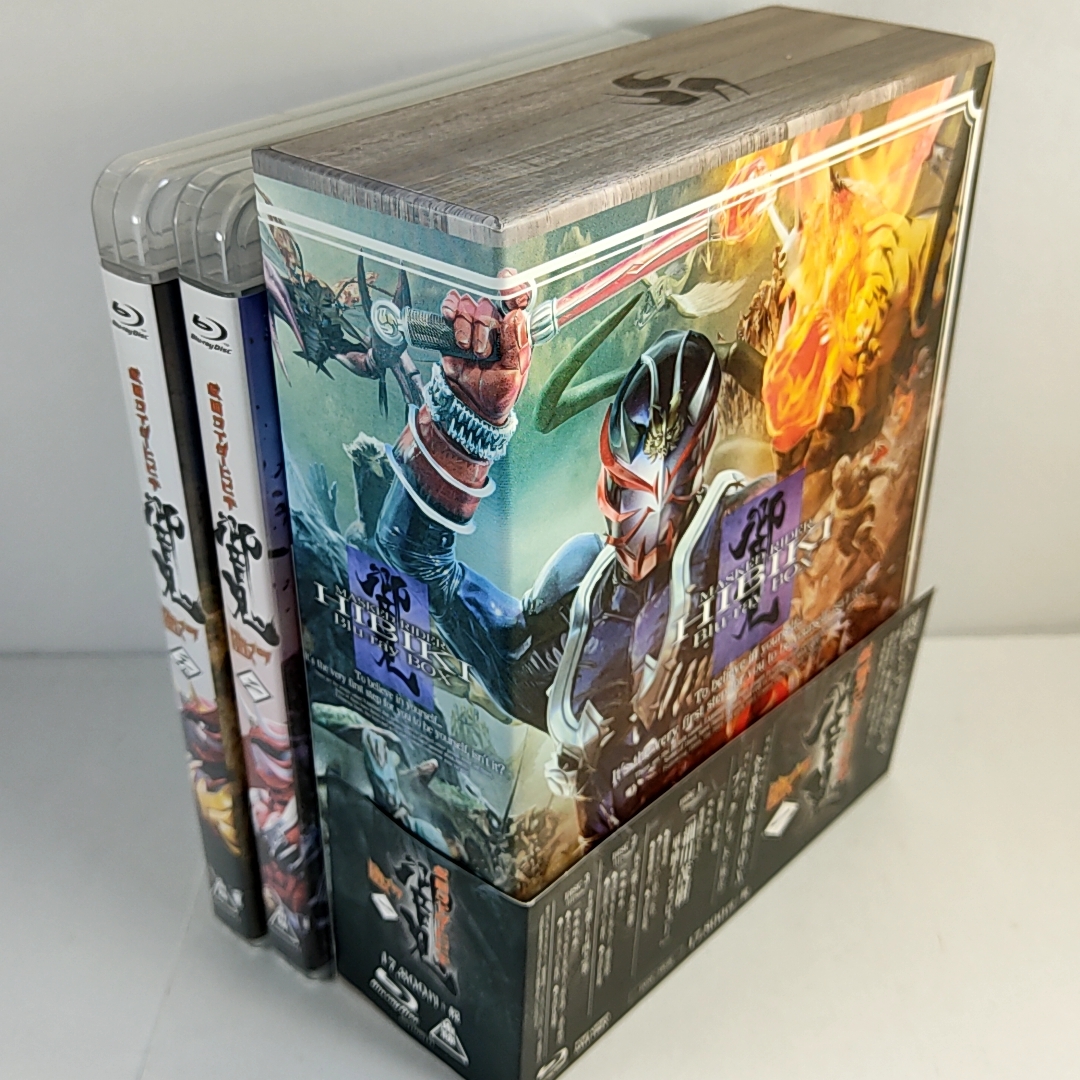  Kamen Rider Hibiki Blu-ray BOX первоначальная версия BOX есть все 3 шт комплект с лентой 