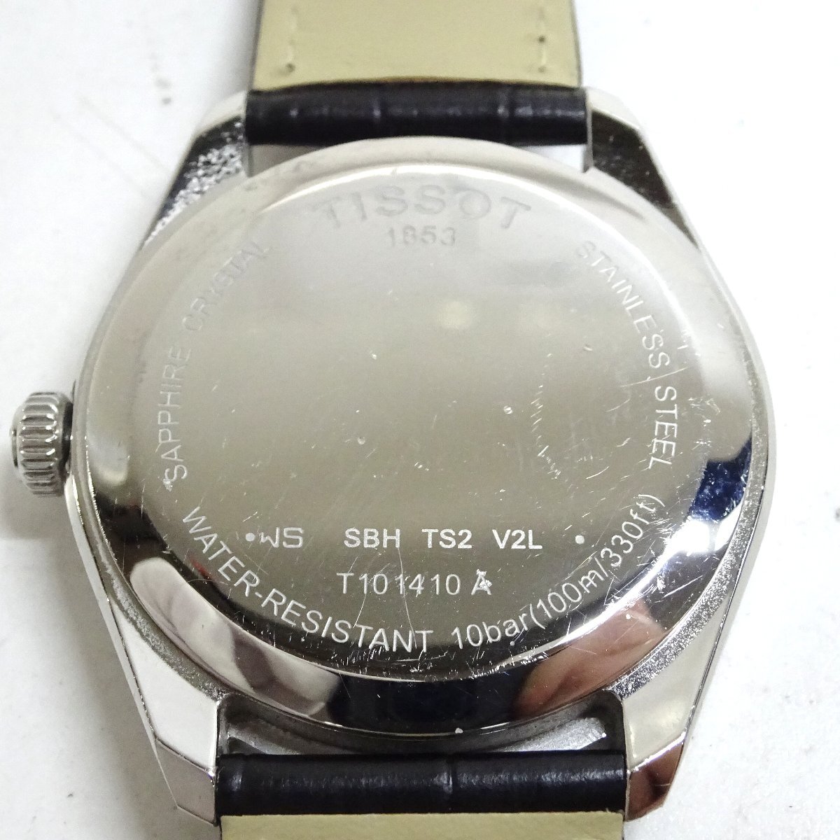 \1* работа * Tissot SBH TS2 v251 серебряный кварц мужские наручные часы Z53106