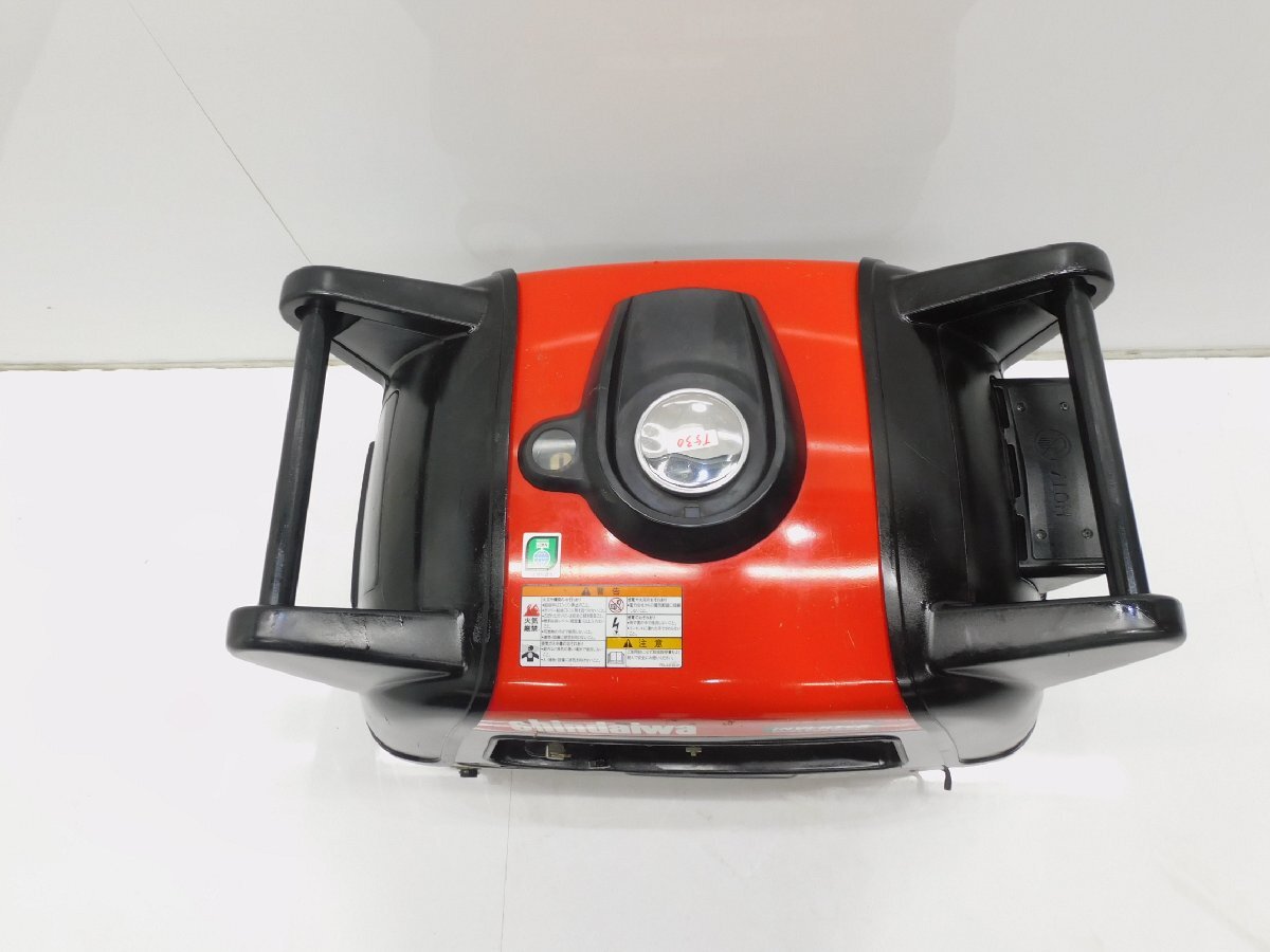 *1000 иен старт прямые продажи!* Shindaiwa инвертер генератор iEG2800M*2.8kva* бензин * б/у *T530[ юридическое лицо ограничение рассылка! дом частного лица не возможно ]