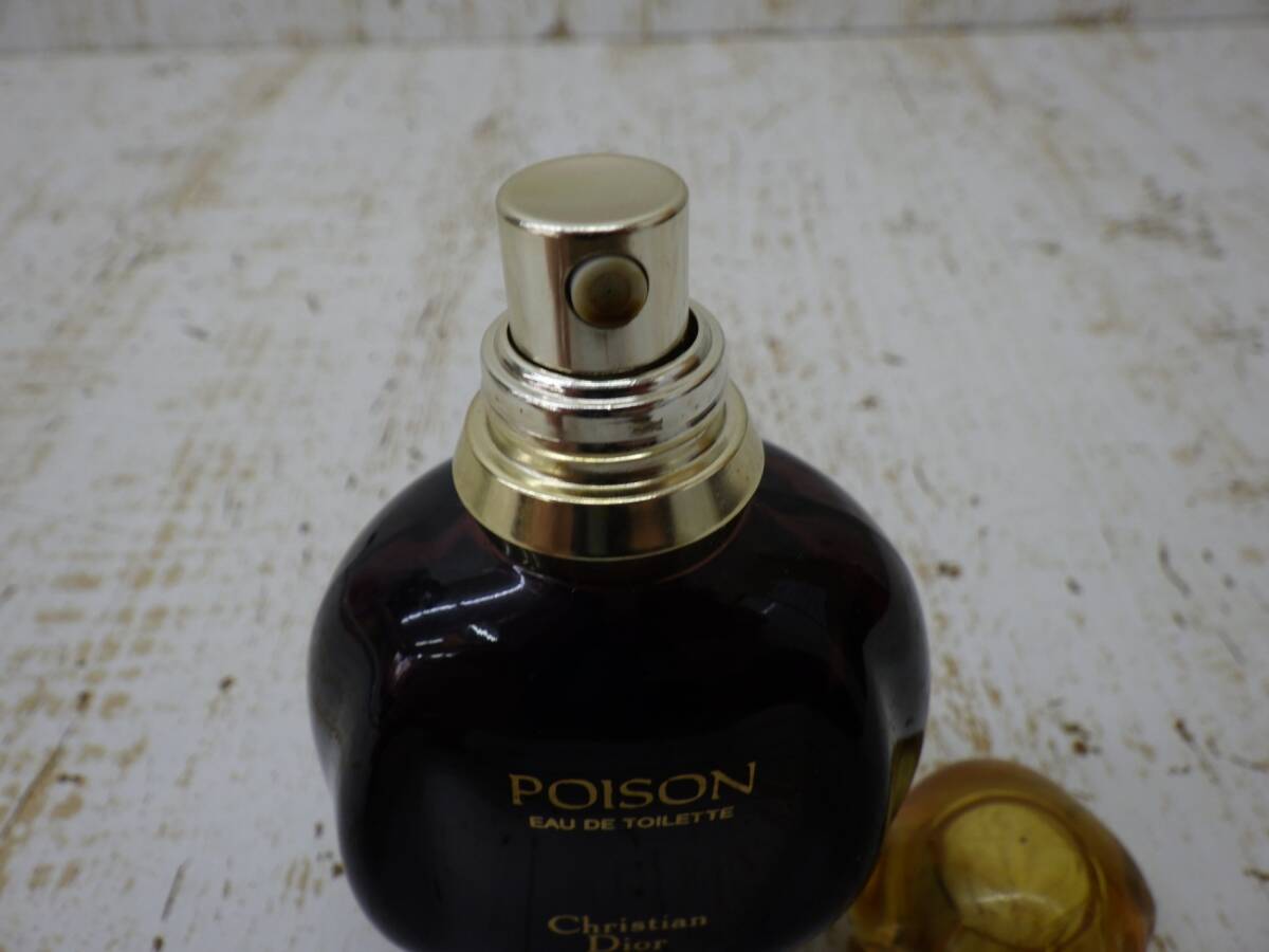 クリスチャンディオール Dior POISON プワゾン オードトワレ 50ml 香水 中古品 250502