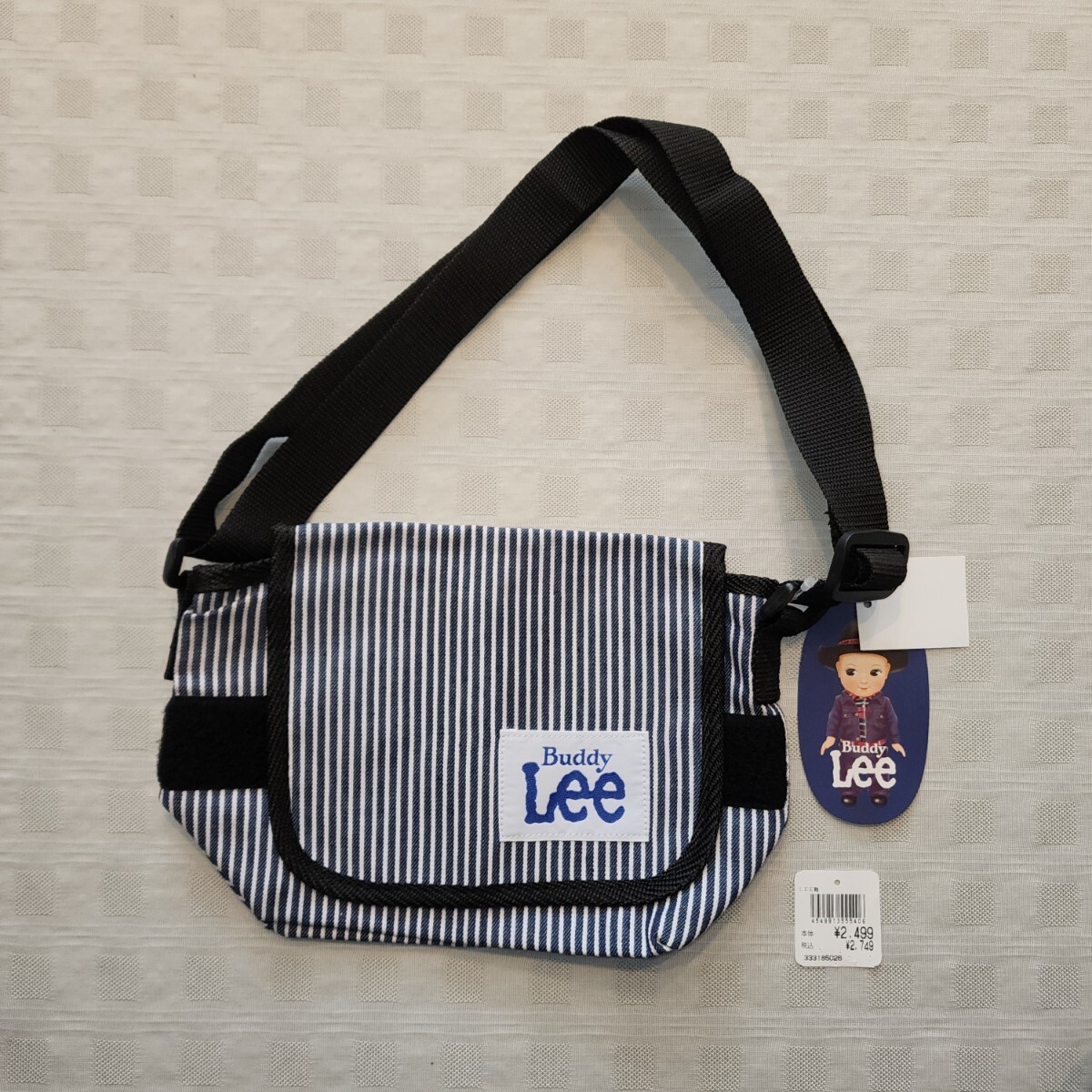 【Lee ショルダーバッグ】新品 未使用 子供用 レディース ボーダー 鞄