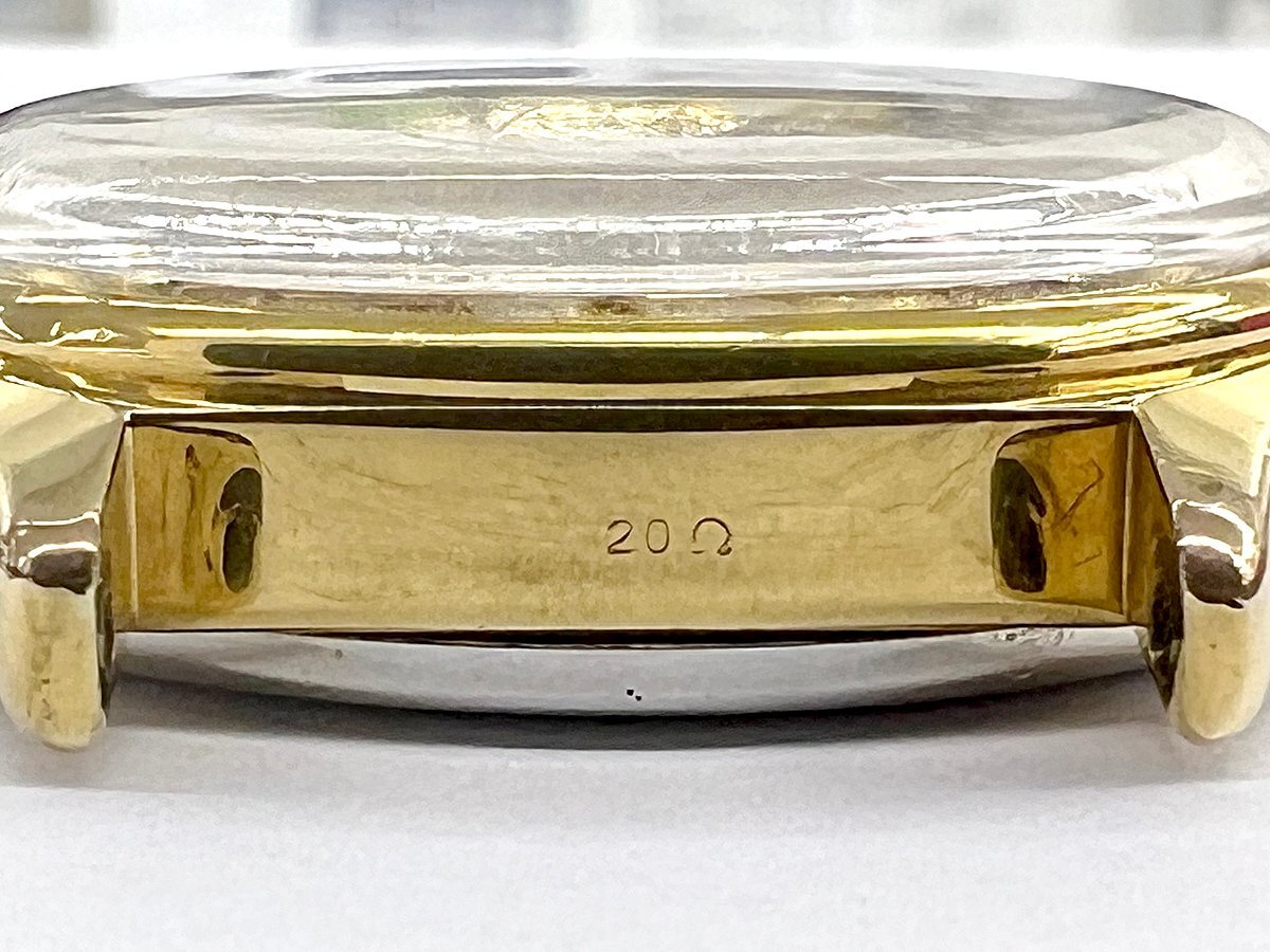 OMEGA/オメガ Seamaster シーマスター 196.0123 Cal.1345 メンズ 腕時(shí)計(jì) QZ クォーツ ゴールド文字盤 ヴィンテージ 1978-1982 不動(dòng)品