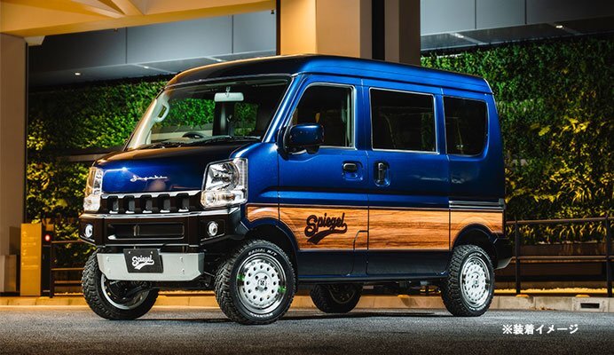 Spiegel シュピーゲル FUSION スポイラー3點(diǎn)セット スキッドスタイル 未涂裝 スクラムワゴン DG17W