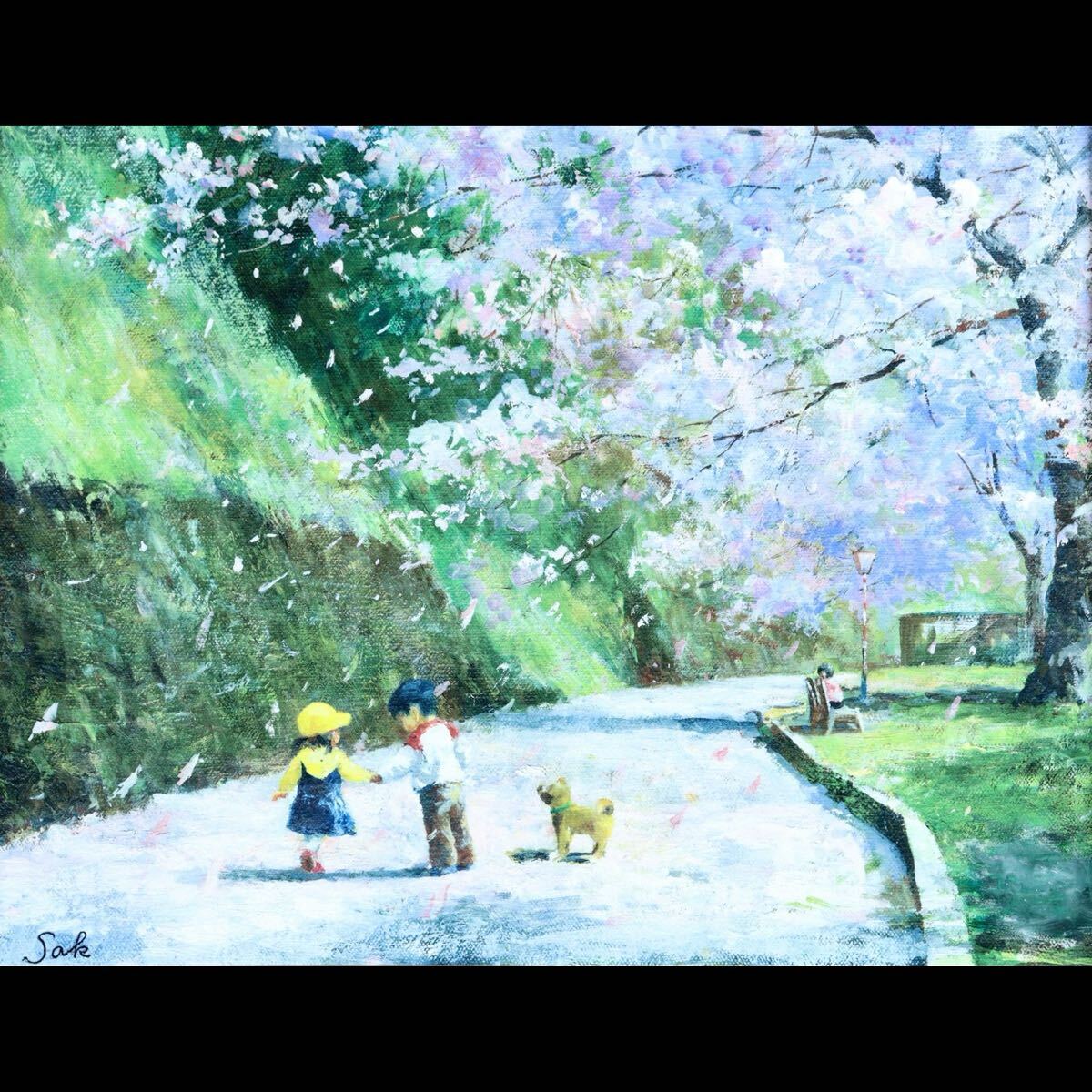 絵画額装 水彩肉筆画 真作 川保勲『桜島』落款有り 絵画額装 水彩肉筆画 真作 川保勲『桜島』落款有り - メルカリ