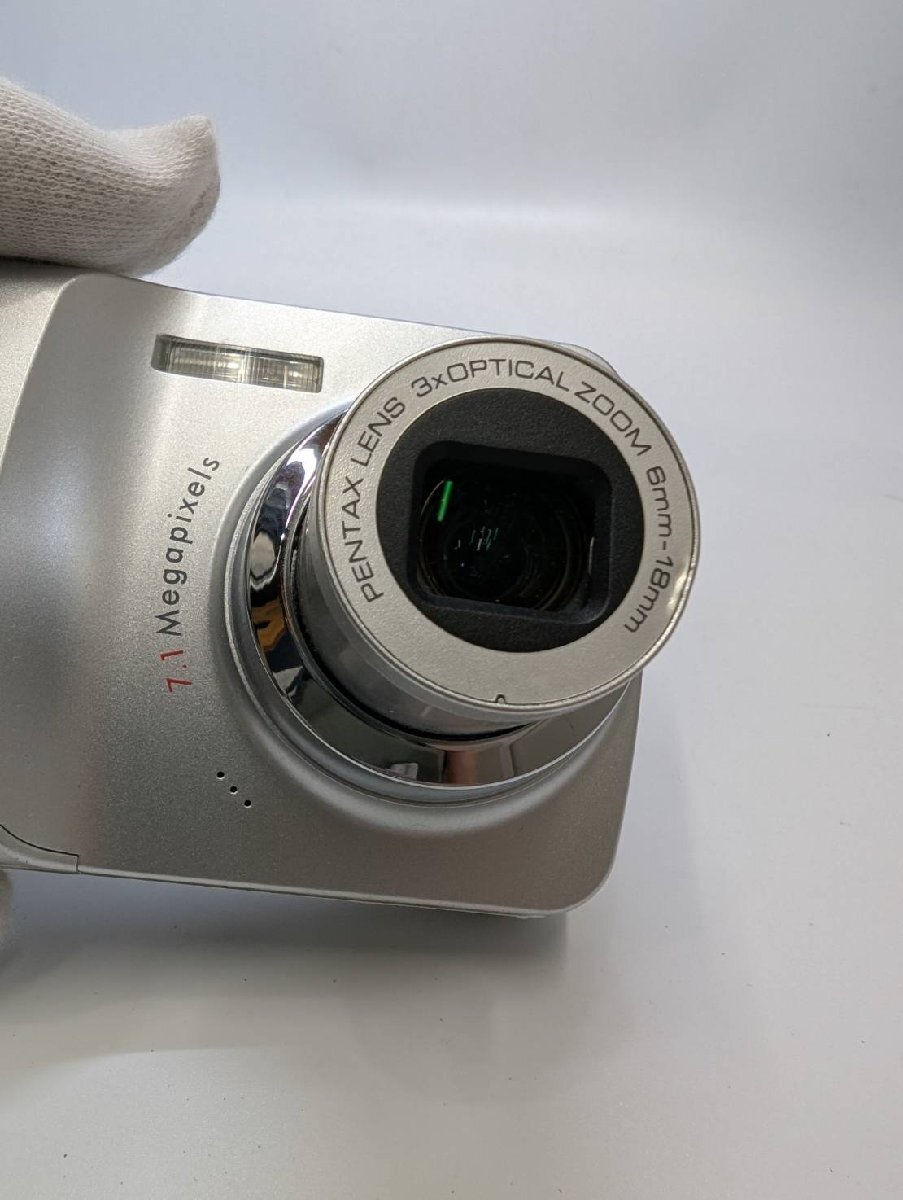 ?1円スタート PENTAX OPTIO E30 デジタルカメラ　干電池駆動(dòng) コンパクトデジタルカメラ デジカメ デジタルカメラ 通電確認(rèn)済み