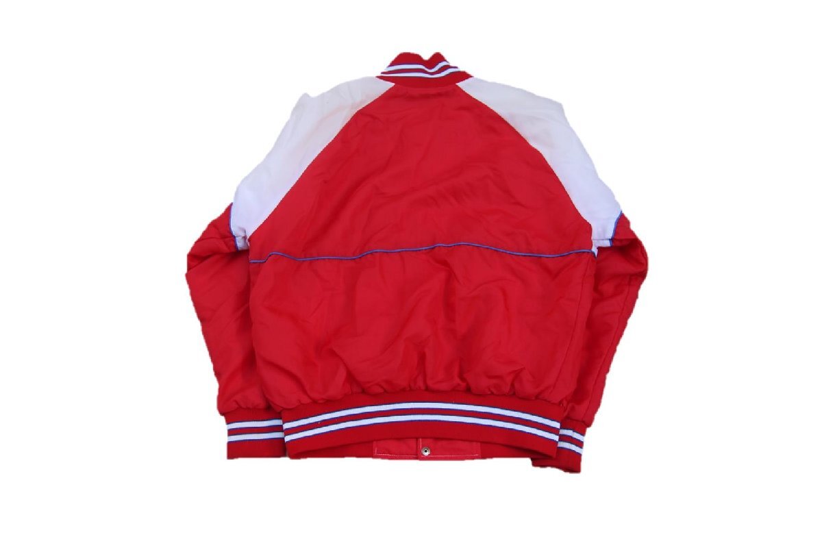 80s 90s VINTAGE ヴィンテージ USED 古著 Apollo Nylon Baseball Blouson ナイロンベースボールブルゾン 野球チーム Canada カナダ制 L