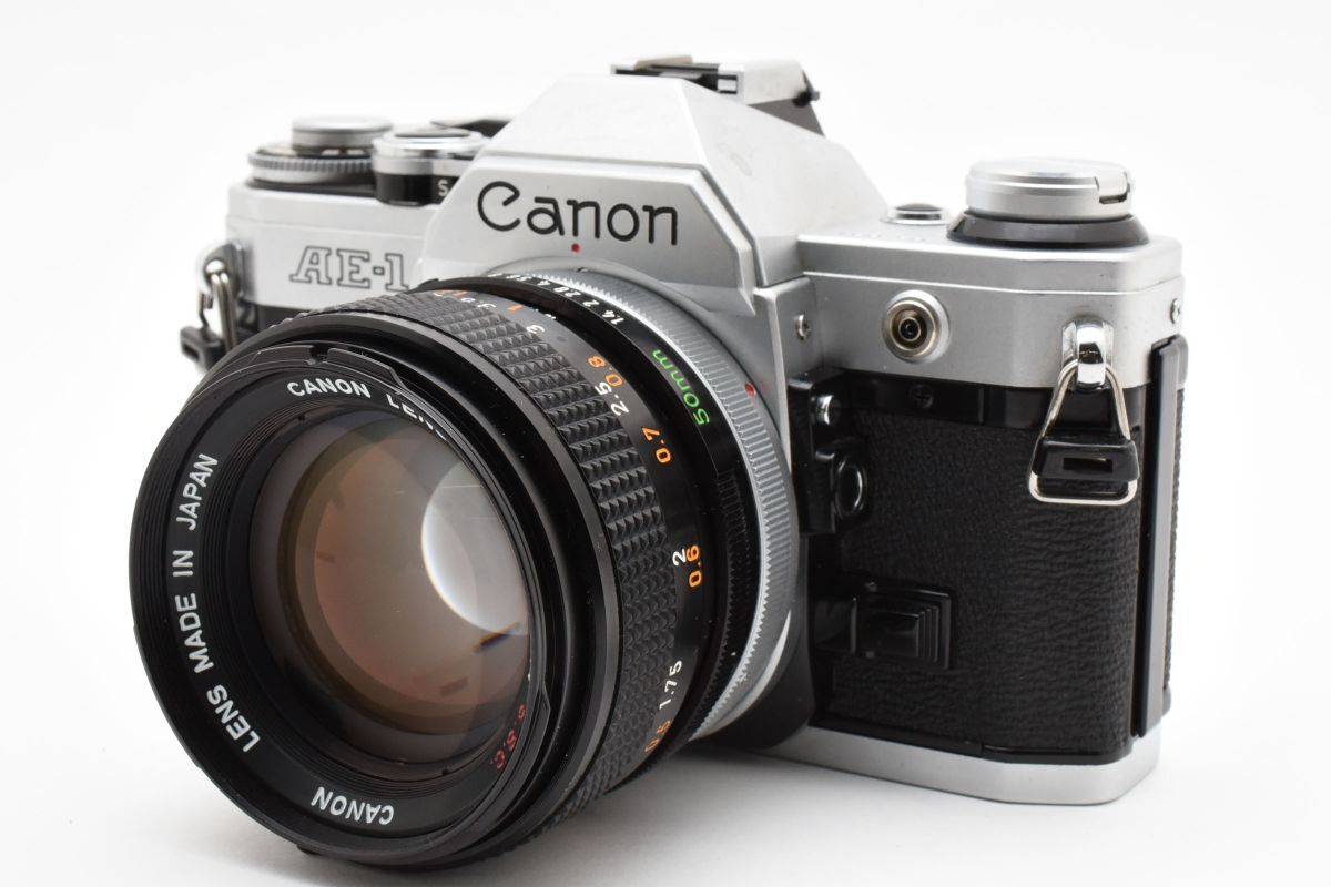 【動作好調】 Canon キャノン AE-1 ＋ FD 50mm F1.4 S.S.C. フィルムカメラ #2250