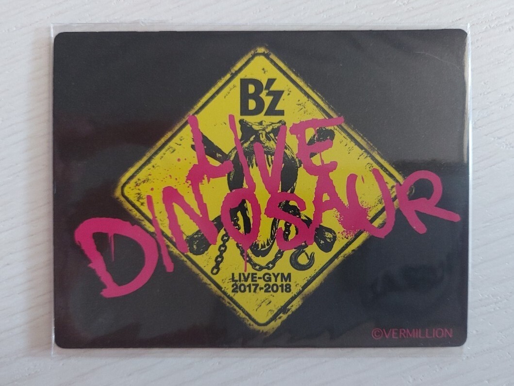 【B’z】新品未開封 マグネット B'z LIVE-GYM 2017-2018 “LIVE DINOSAUR”