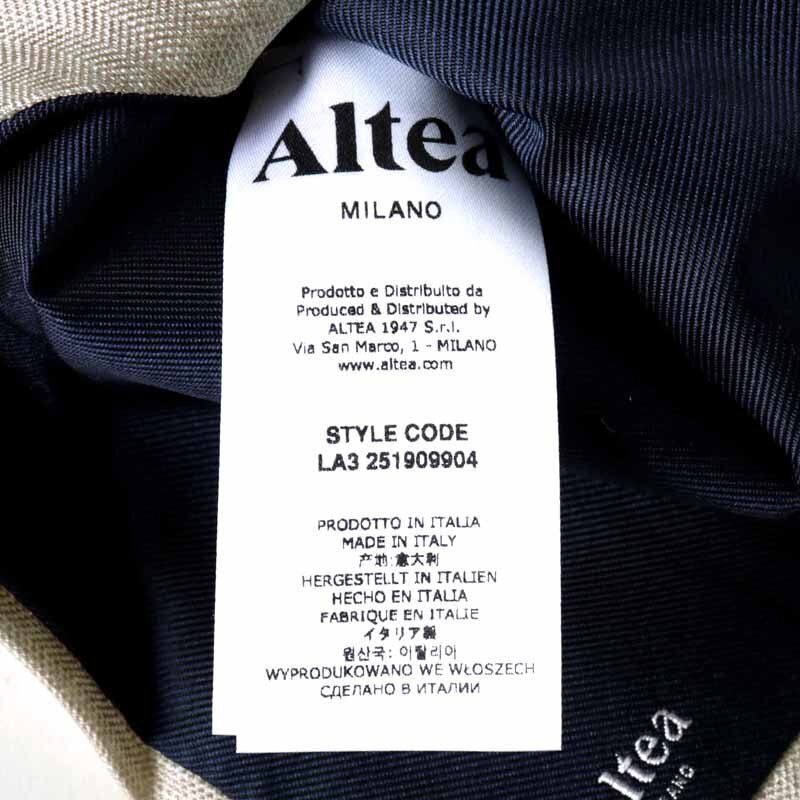 altea(アルテア) / ペイズリー柄プリントシルクリネンヘリンボーンネクタイ(2519099) [alt2510081]_画像5