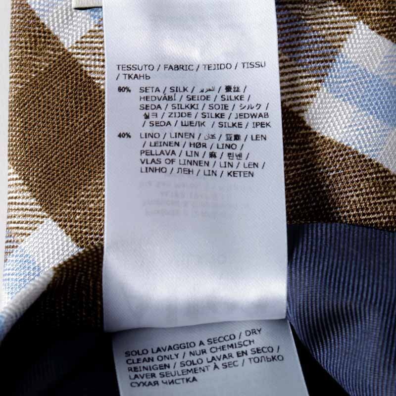 altea(アルテア) / チェック柄シルクリネンヘリンボーンネクタイ(2519111) [alt2510141]_画像6