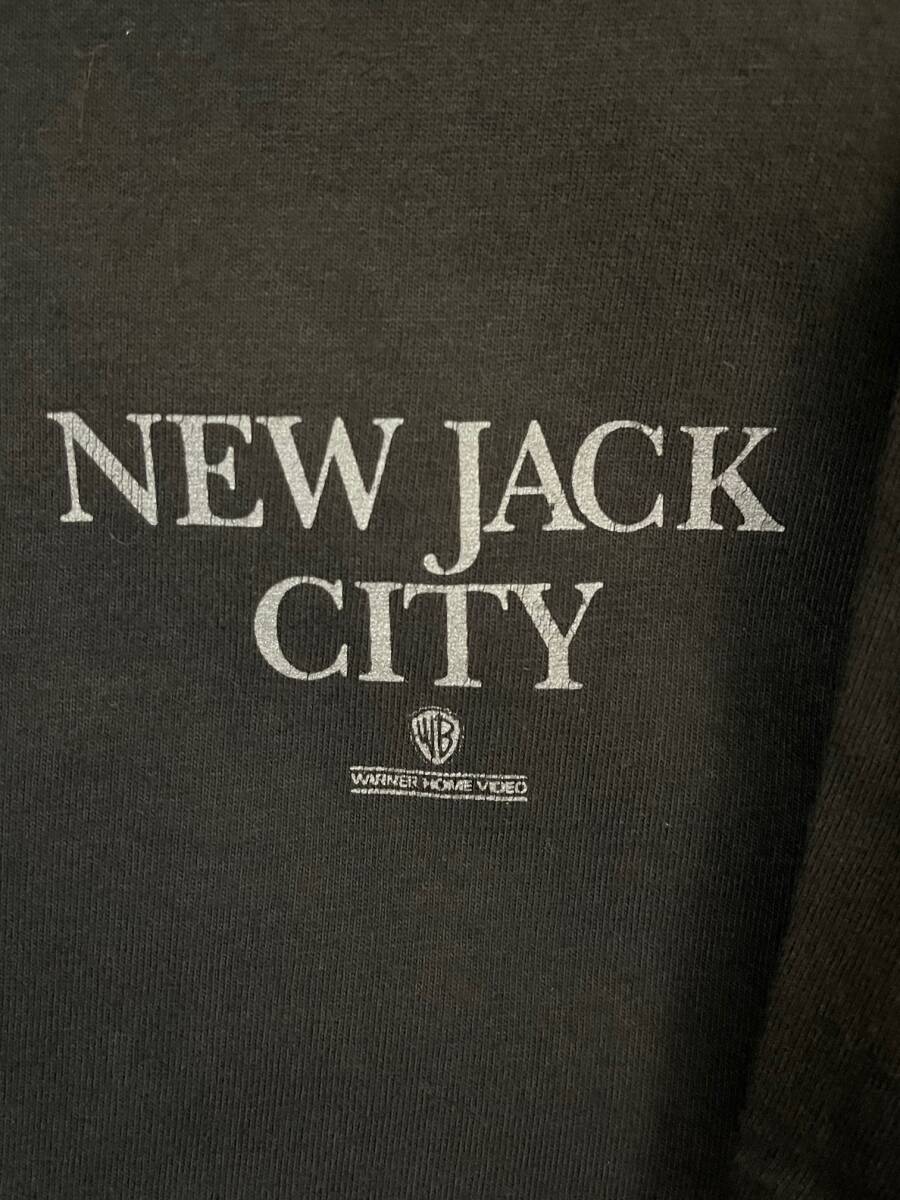 90s New Jack City Tシャツ MOVIE 映画 199140ACRES Queen Latifah Boyz N The Hood MENACE II SOCIETY Malcolm X Supreme_画像3