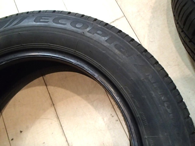ブリヂストン 中古タイヤ4本 エコピア NH100C 175/65R15 2021年製 アクア スペイド ポルテ ヴィッツ フィット キューブ スイフト_画像2