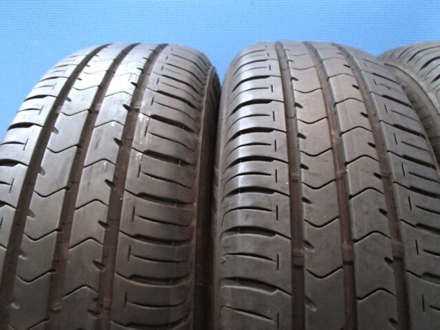 ブリヂストン 中古タイヤ4本 エコピア NH100C 175/65R15 2021年製 アクア スペイド ポルテ ヴィッツ フィット キューブ スイフト_画像4
