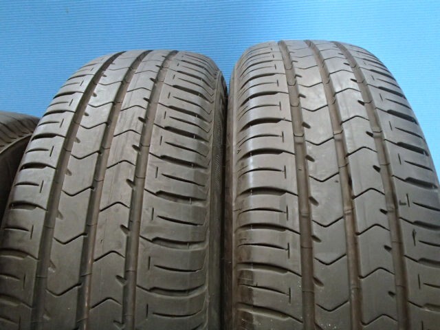 ブリヂストン 中古タイヤ4本 エコピア NH100C 175/65R15 2021年製 アクア スペイド ポルテ ヴィッツ フィット キューブ スイフト_画像6