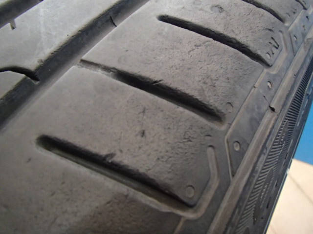 中古2本 軽量 ウェッズ ウェッズスポーツ SA25R 8.5J 18in IS45 PCD100 5H オマケタイヤ 225/40R18 BRZ 86 フロント履き リア履き_画像10