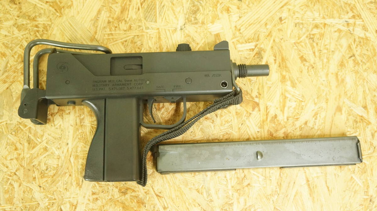 WA/ウェスタンアームズ　スーパーイングラムM11 SUPER INGRAM M11 フルセット　中古品　ジャンク　ガス漏れ有　多少の傷有