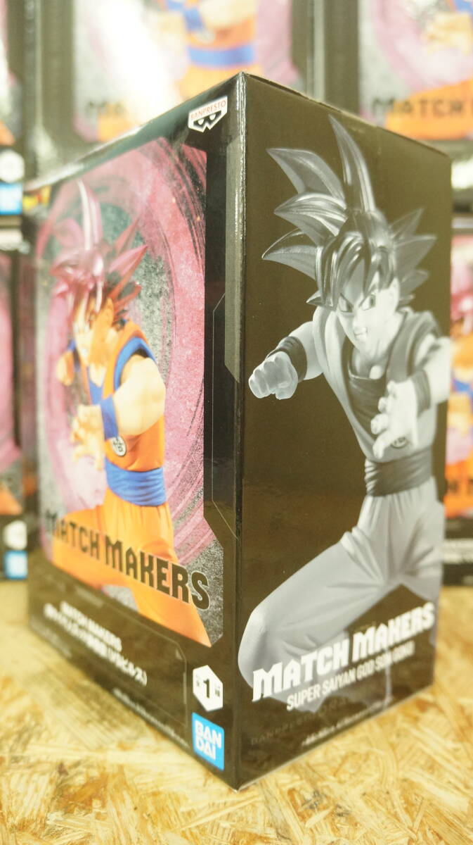 未開封 10體セット ドラゴンボール超 MATCH MAKERS 超サイヤ人ゴッド 孫悟空 ③