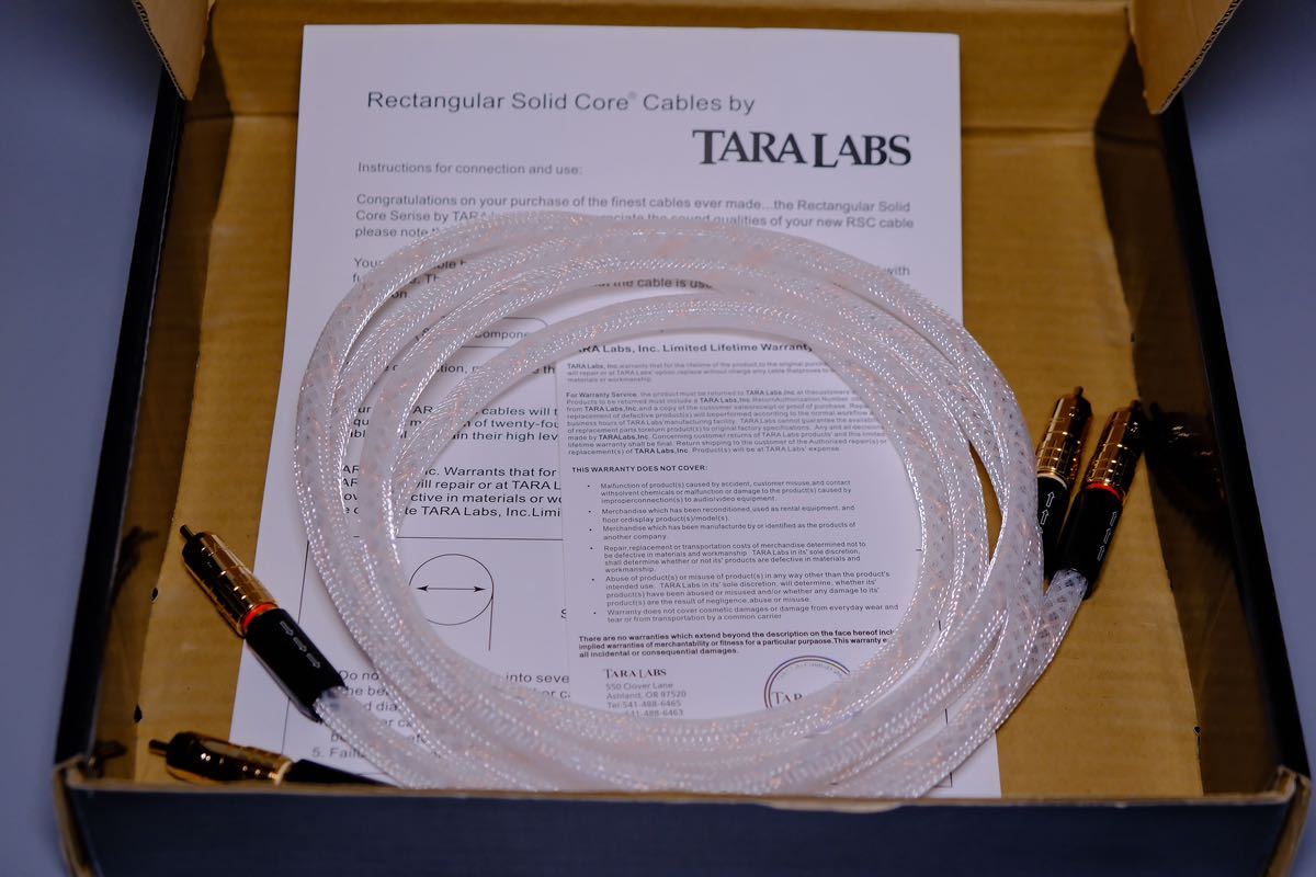 Taralabs rsc Vector-2 rcaケーブル1.5m