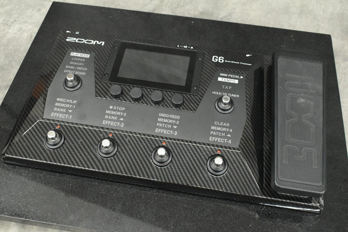 【C】Zoom G6 マルチエフェクター ズーム 230263
