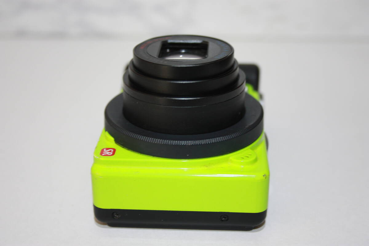 PENTAX デジタルカメラ Optio RZ10 ライム 1400萬(wàn)畫(huà)素 28mm 光學(xué)10倍 1cmマクロ デジタルカメラ　作動(dòng)確認(rèn)済
