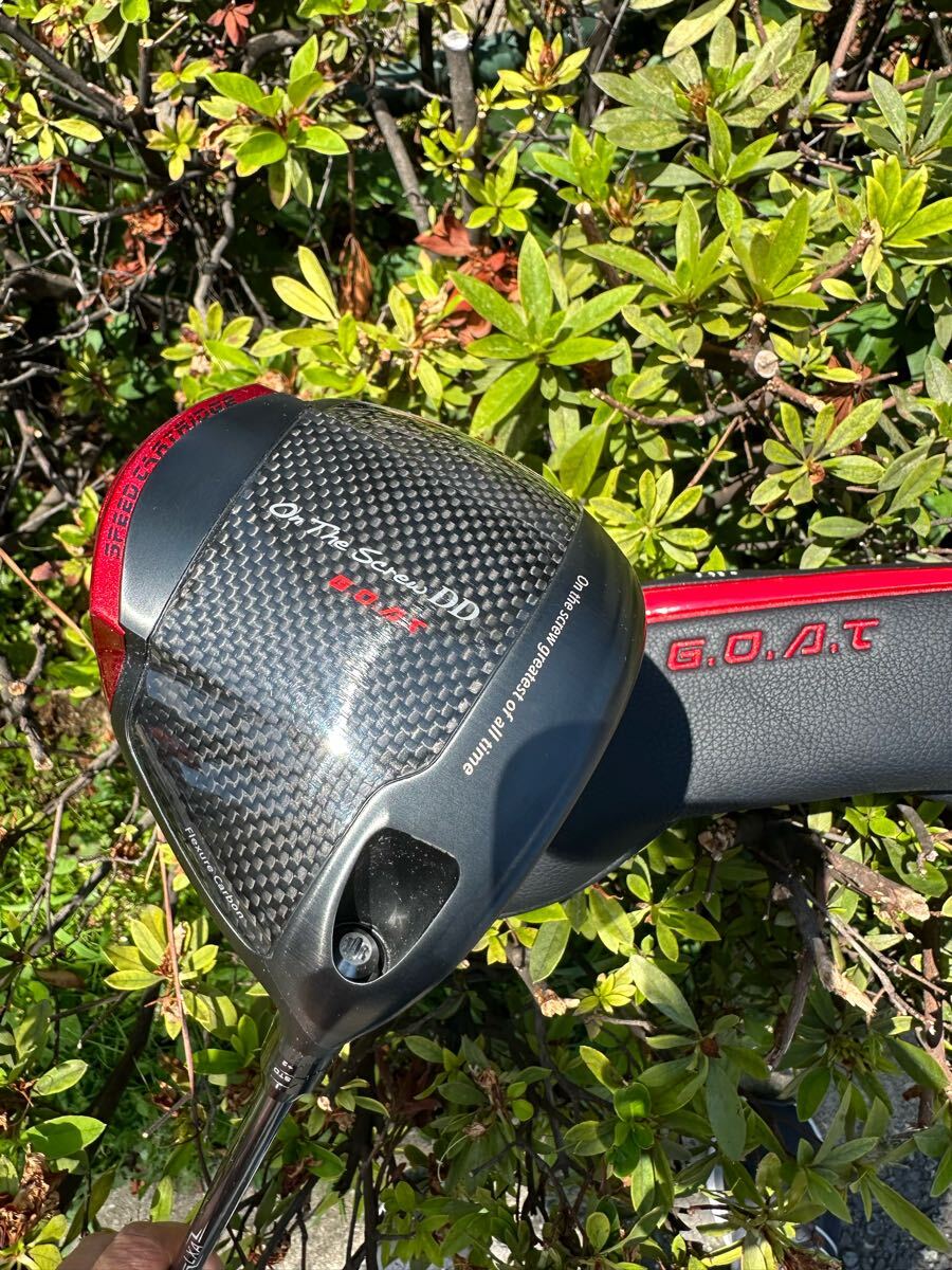 購入金額198,000円　ドライバー ムジーク【美品】ムジーク G.O.A.T（GOAT）ドライバー シンカグラファイト レクシア4R裝著／ぶっ飛び性能◎