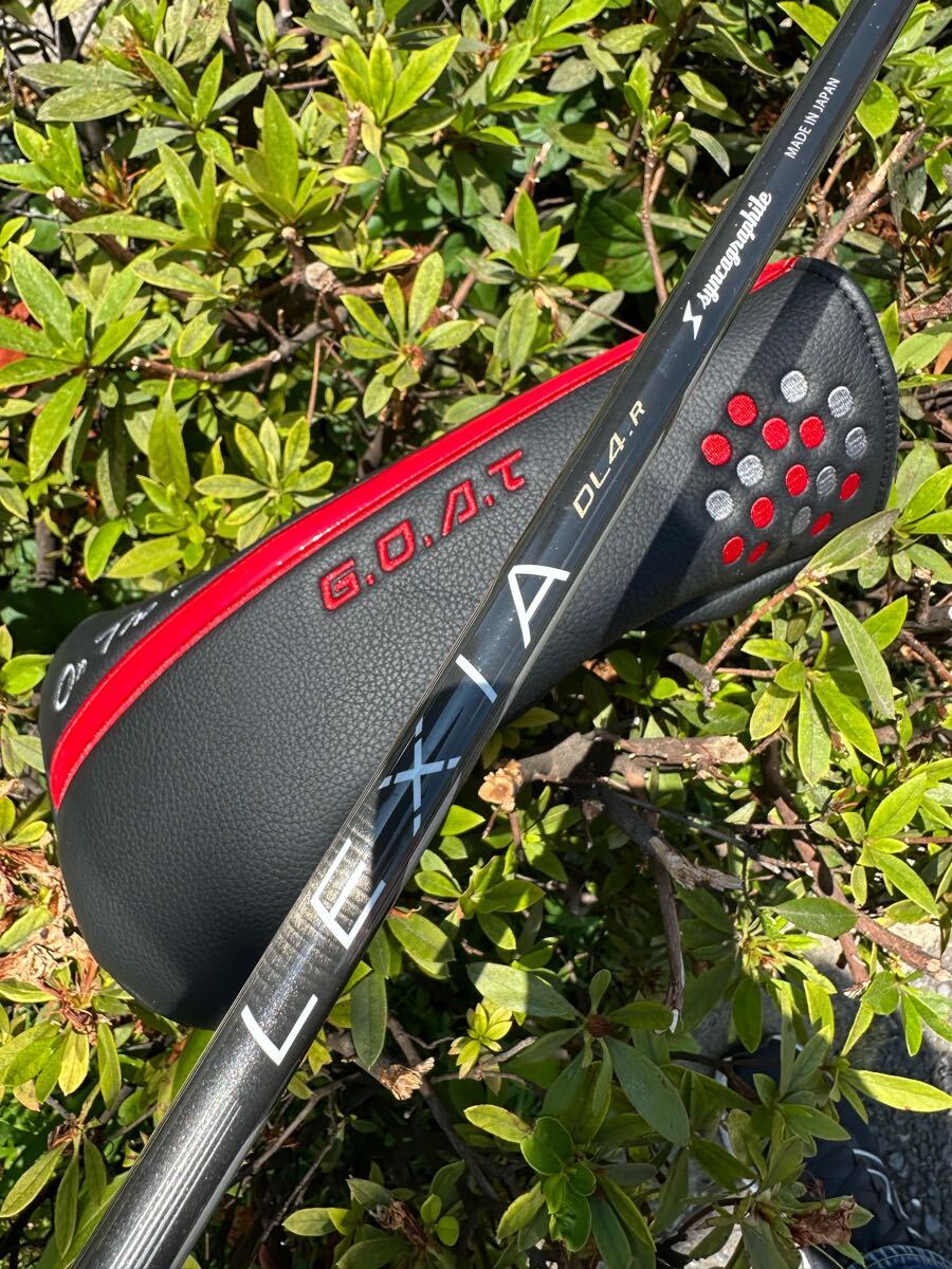 購入金額198,000円　ドライバー ムジーク【美品】ムジーク G.O.A.T（GOAT）ドライバー シンカグラファイト レクシア4R裝著／ぶっ飛び性能◎