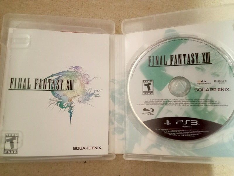 PS3 ファイナルファンタジー 13 FINAL FANTASY　海外版　中古_画像3