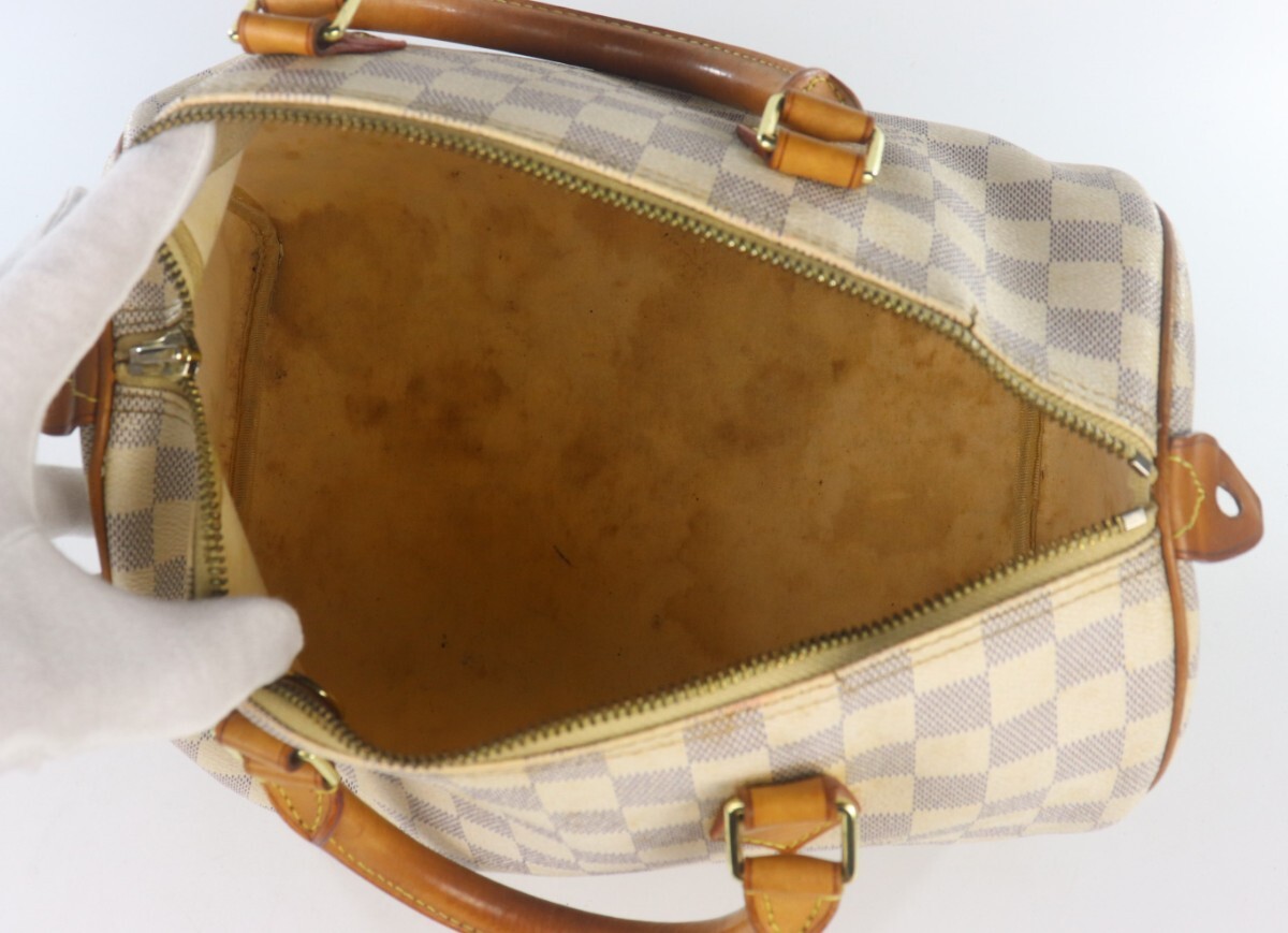 LOUIS VUITTON FL0036 ルイヴィトン スピーディ30 ダミエアズール ハンドバッグ ブランドバッグ ミニボストンバッグ ハイブランド
