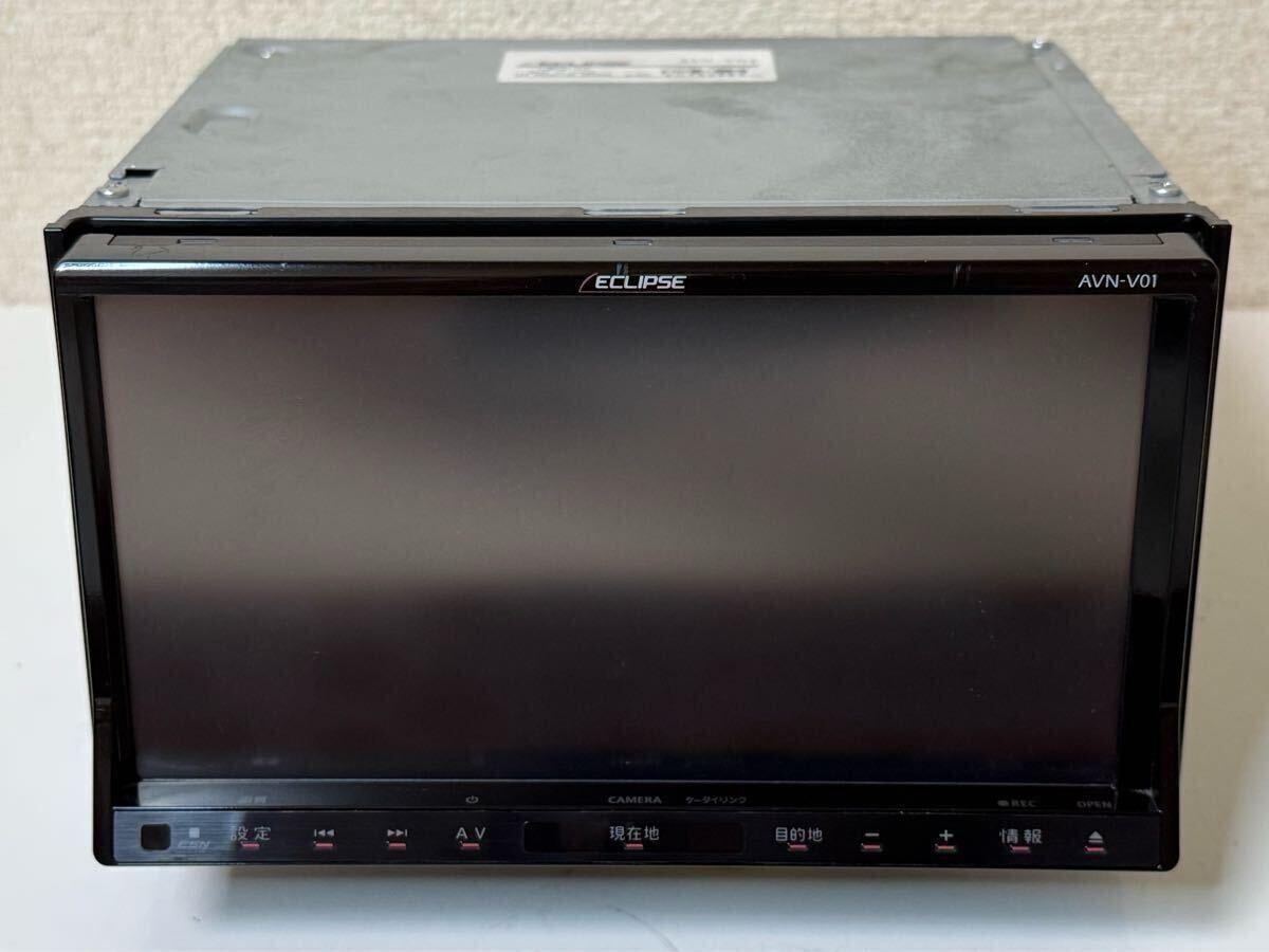 ECLIPSE イクリプス AVN-V01 メモリーナビ フルセグTV DVD CD SD 地図データ 2011年 SERIAL NO.AH703553_画像8