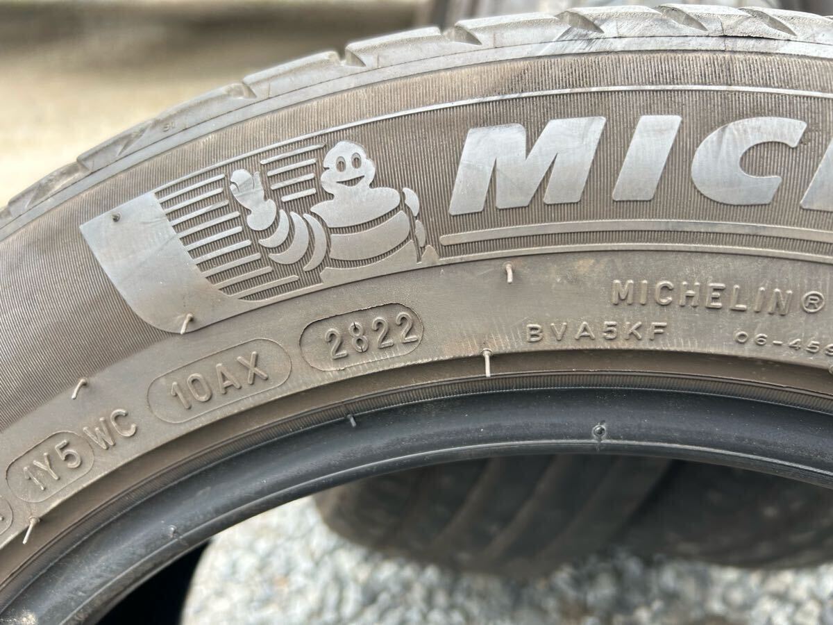 バリ山 【中古4本】ミシュラン プライマシー4 205/55R16 91W 2022年制造 約8分山 送料著払い 