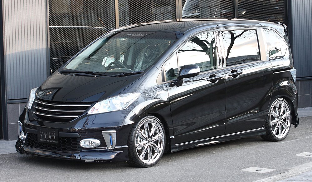 M'z SPEED 3 позиций комплект не крашеный FRP Freed GB3 GB4 H23.10~H26.3 G обвес средний период оригинальные противотуманные фары есть машина за исключением 
