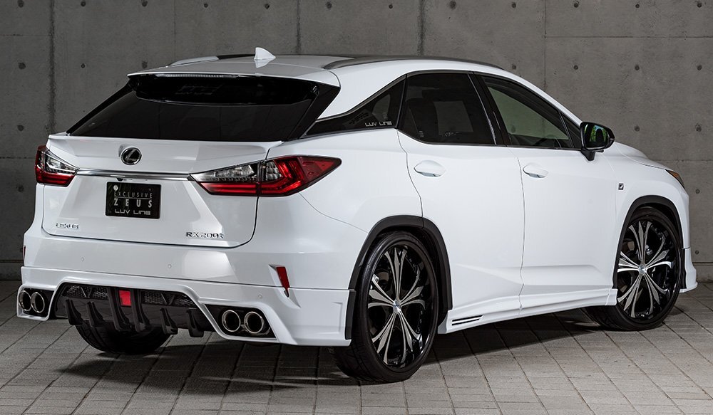 M'z SPEED サイドステップ 未涂裝 FRP レクサス RX450h GYL20W GYL25W H29.12～R1.9 Fスポーツ