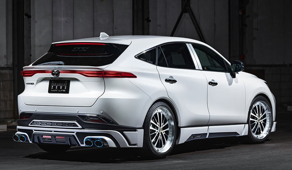 M'z SPEED подножка платина white pearl mica (089) ABS Harrier Hybrid AXUH80 AXUH85 R2.6~