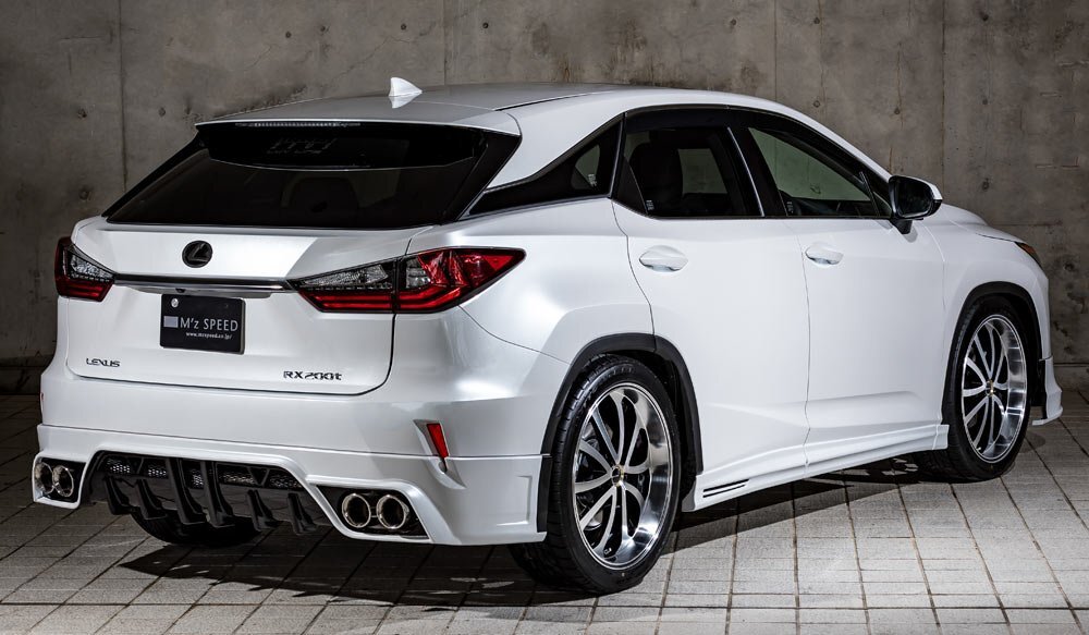 M'z SPEED サイドステップ ソニッククォーツ (085) FRP レクサス RX450h GYL20W GYL25W GYL26W H27.10～R1.9