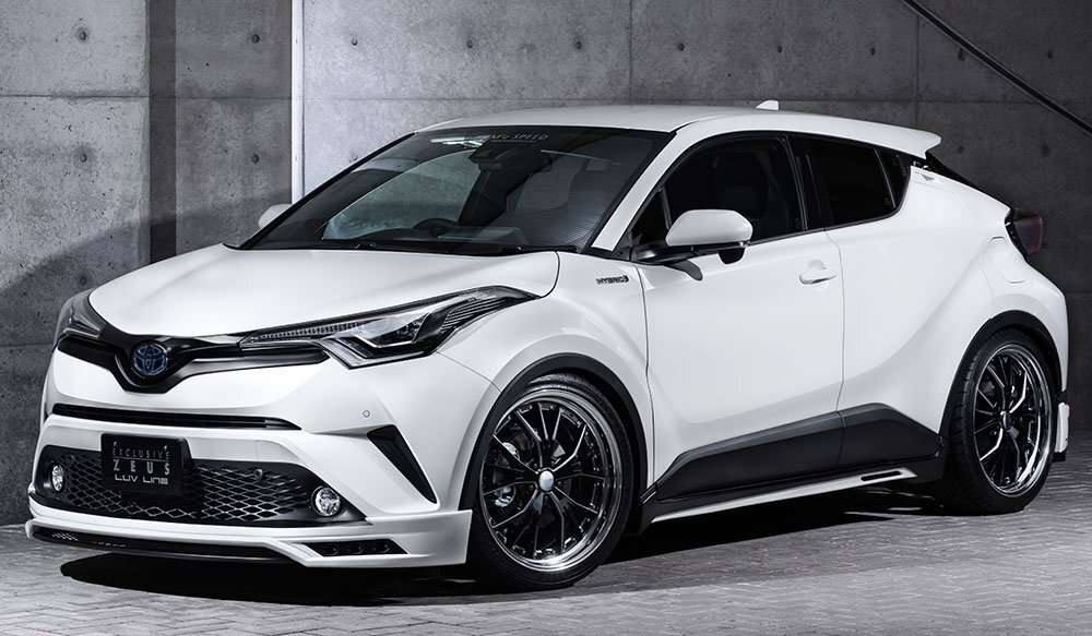 M'z SPEED подножка покрытие разделение покраска (070/BK) FRP C-HR ZYX10 NGX50 H28.12~R1.9 MC передний 