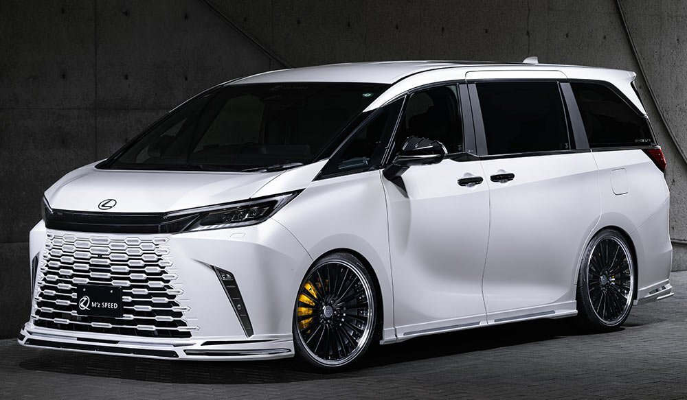 M'z SPEED 3點(diǎn)キット 未涂裝 3Dプリンター出力 樹脂粉末焼結(jié)品 レクサス LM500h TAWH15W R5.12～